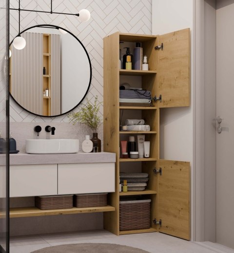Słupek łazienkowy Sara S40 DĄB ARTISAN